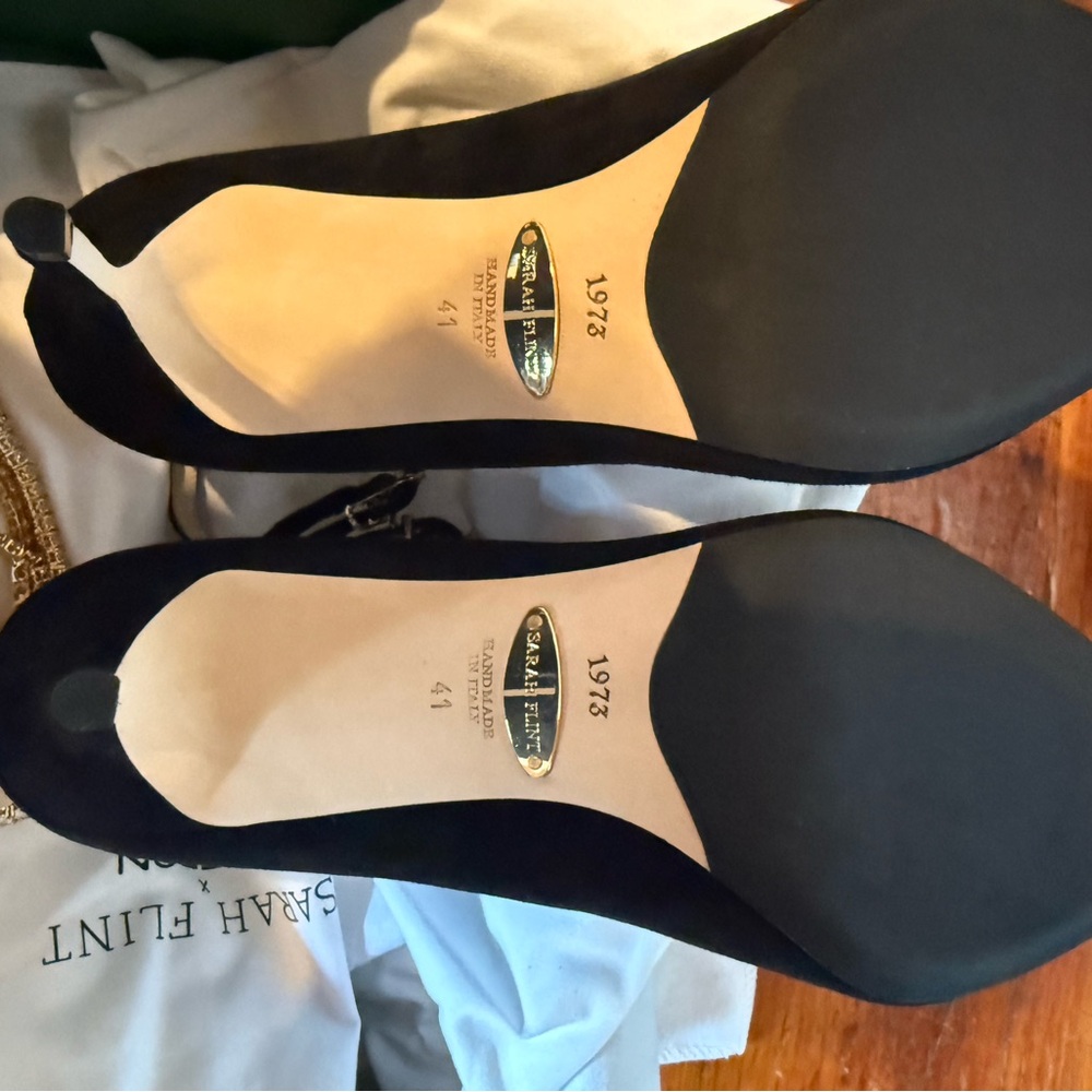 NWT Sarah Flint x Shiffon Perfect Pump - Picture 8 of 9
